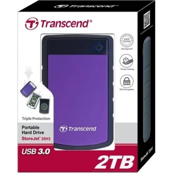 Transcend StoreJet 25H3 2.5 2TB USB 3.1 (TS2TSJ25H3P)