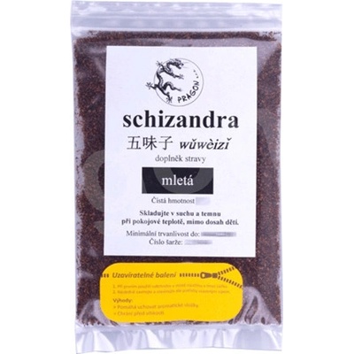 PRAGON Schizandra čínská mletá wuweizi 40 g