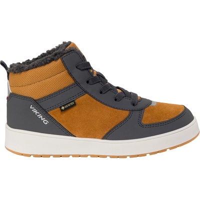 Viking Детски зимни ботуши Viking Kid's Epic Warm GTX Winter boots - Camel / Charcoal - размер 39 (EU) (702-4627-0120)