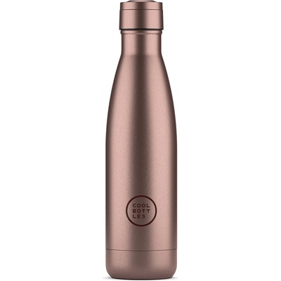 Cool Bottles Nerezová termolahev Metallic třívrstvá růžová 500 ml
