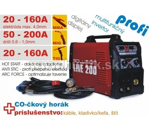 Solution Line 200 set