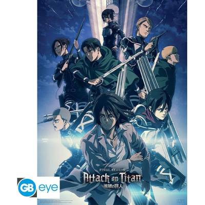 ABYstyle Plakát postavy 4.série, Attack on Titan