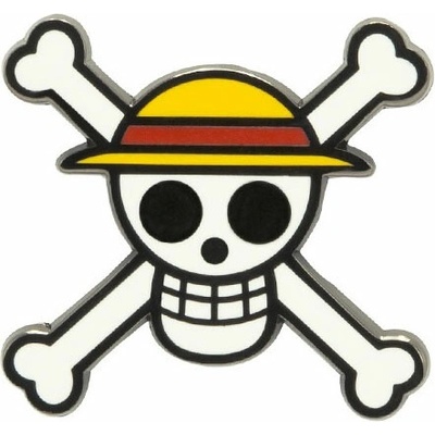 Placka One Piece - Skull, 3 x 3,2 cm
