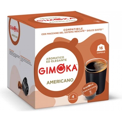 Gimoka Americano кафе капсули съвместими с Dolce Gusto® 16 бр