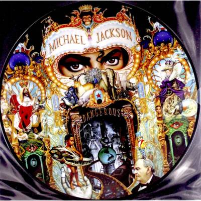 Michael Jackson - Dangerous - Limited Picture Vinyl, Edice 2018 LP