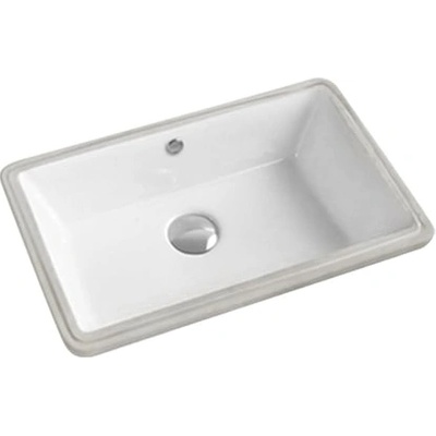 Mexen Venus мивка под плот 54 x 35 см, бяла - 25415400 (25415400)