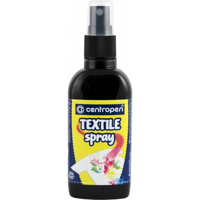 Sprej na textil CENTROPEN 1139 čierny 110 ml