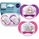 Avent Ultra Air Animals slon/tučniak ružová/lila