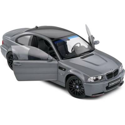 SOLIDO BMW E46 M3 COUPÉ STREETFIGHTER GREY 2000 1:18