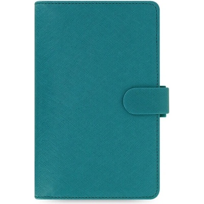 Filofax Saffiano Compact A6 týdenní 2026 akvamarínový