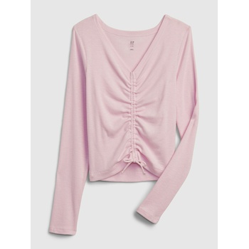 GAP Детска набрана тениска GAP GAP | Rozov | Момичешки | 104/110