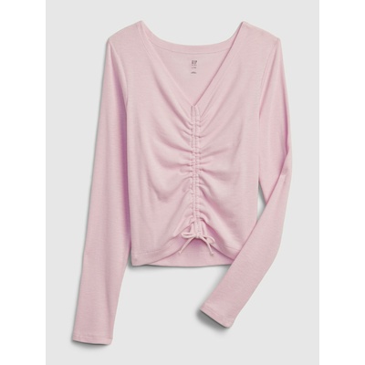 GAP Детска набрана тениска GAP GAP | Rozov | Момичешки | 104/110