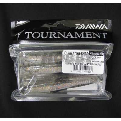 Daiwa Tournament D'FIN Rainbow Shad 10cm 7ks