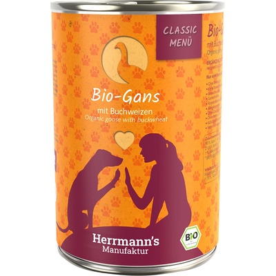 Herrmanns BIO Husacie mäso s pohánkou 6 x 400 g