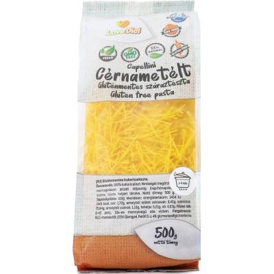 LoveDiet Bezlepkové kukuričné cestoviny capellini niťovky 500 g