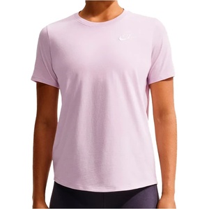 Nike Дамска тениска Nike Women's Sportswear Club Essential Sport shirt - Bleached Lilac (916-3166-0913)