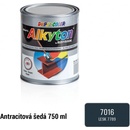 Rust Oleum Alkyton Hladký RAL 7016 lesklá 0,75L