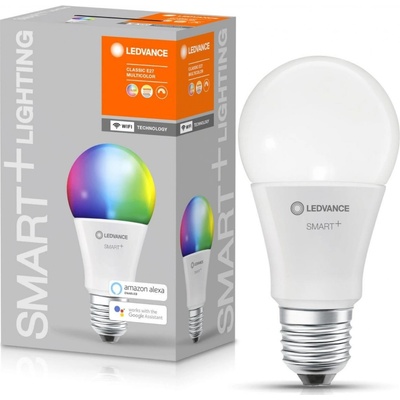 LEDVANCE Smart+ WIFI LED světelný zdroj, 9 W, 806 lm, RGB, teplá studená bílá, E27