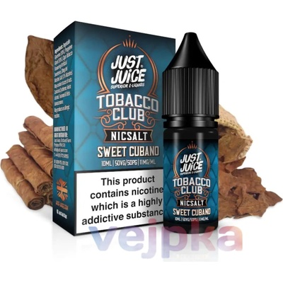 Just Juice Salt Tobacco Sweet Cubano 10 ml 11 mg
