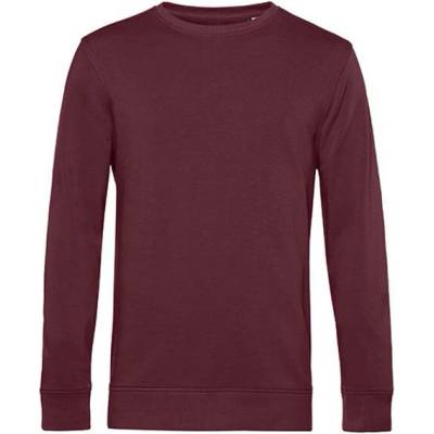 B&C tričko s dlouhým rukávem WU31B Burgundy