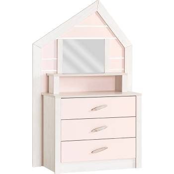Carmen Детски скрин pink house (3575089)