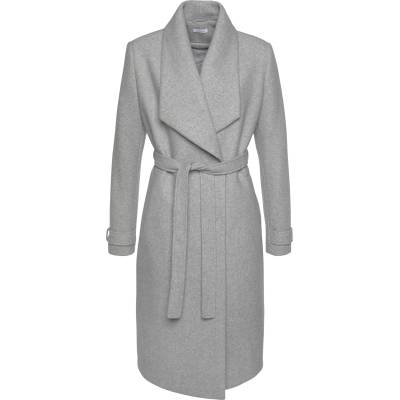 LASCANA Преходно палто сиво, размер 42