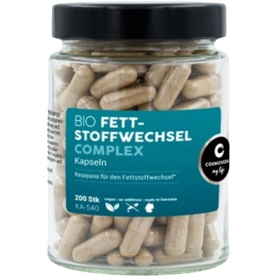 Cosmoveda Organic Ayus Rasayana - Fat Metabolism Capsules - 200 капсули