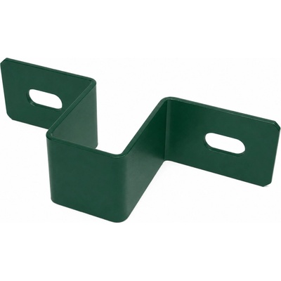 Držák sloupku 60x40 mm ke zdi, mechová zelená