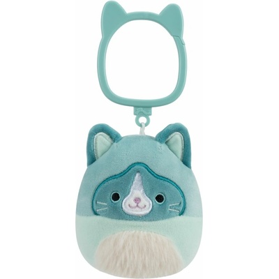 Přívěsek na klíče Squishmallows Snowshoe kočka Hall