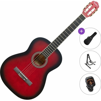 Pasadena SC041 Standard SET 4/4 Red Burst Класическа китара