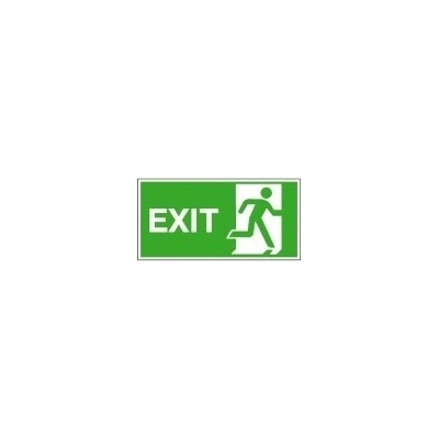Tabulka EXIT HI 300 Alu 30,0 × 15,0 cm