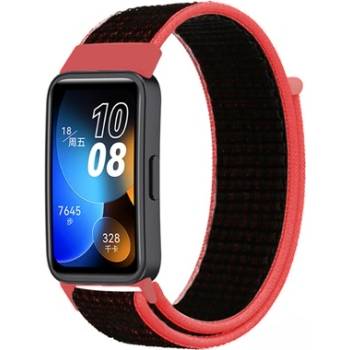 Mybandz 33512 WINDOW TEXT TEXT WATCH / RED-BLACK HUAWEI BAND 8 (33512)