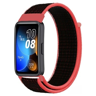 Mybandz 33512 WINDOW TEXT TEXT WATCH / RED-BLACK HUAWEI BAND 8 (33512)