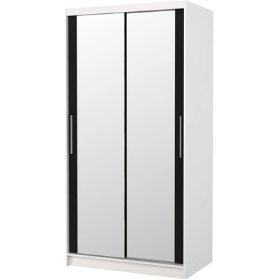 Sconto NEFELE 200 x 100 cm biela/čierna