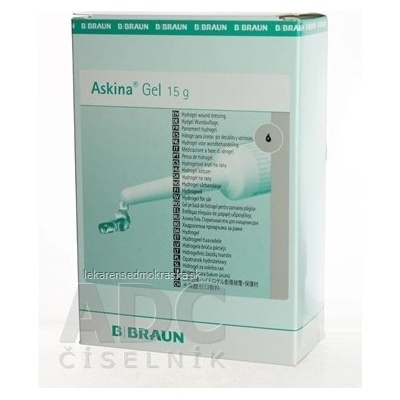 B.Braun Askina Gél na rany steril. hydrogél 10 x 15 g