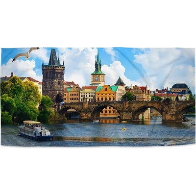 Sablio Uterák Praha Karlov most 2 70 x 140 cm
