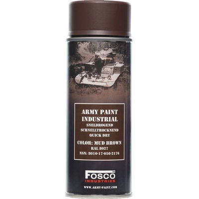 Barva ARMY ve spreji 400 ml FOSCO® - hnědá