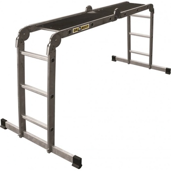 DRABEST Сгъваема стълба с платформа DRABEST DU PRO 4x3 (03080080)