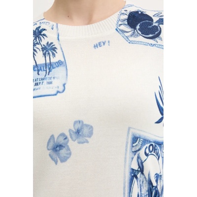 Desigual Пуловер с лен Desigual TAMPERE (25SWJF32)