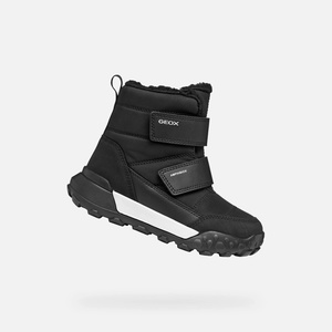 Geox Черни детски зимни обувки Geox Trekkyup Geox | Cheren | Момчешки | 28