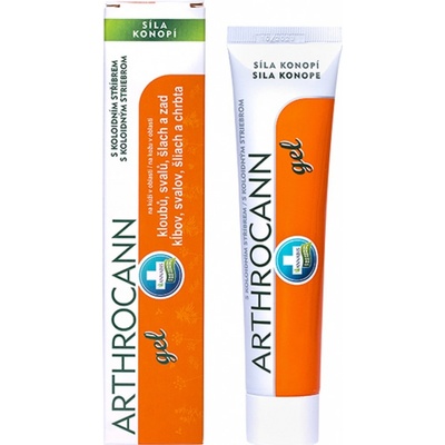 Annabis Arthrocann hrejivý gél z konope s koloidným striebrom 75 ml