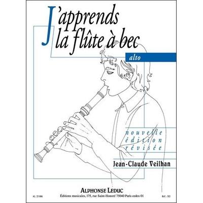 J'Apprends La Flute À Bec Alto Učím sa hrať na altovú zobcovú flautu