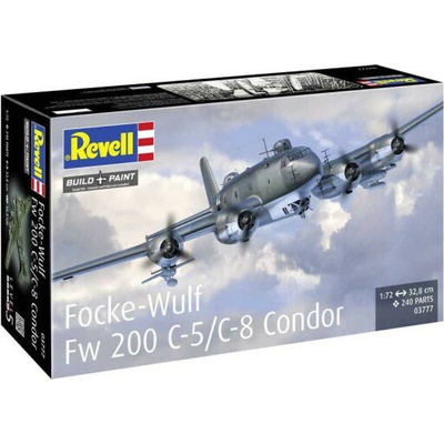 REVELL Plastic ModelKit letadlo 03777 Focke-Wulf Fw 200 C-5/C-8 Condor 1:72