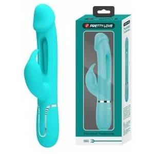 Boss of Toys Pretty Love Kampas Aqua Green 3-in-1 Multi-Function Intimate Device