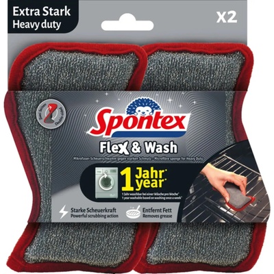 Spontex FlexandWash Heavy duty 2 ks