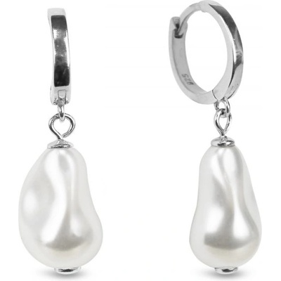 Spark stříbrné bílé perlové Lulu KCR584316W White Pearl