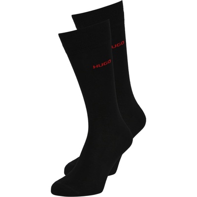 HUGO Къси чорапи черно, размер 39-42
