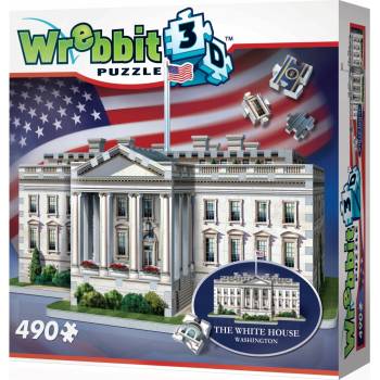 Wrebbit 3D puzzle Bílý dům Washington 490 ks
