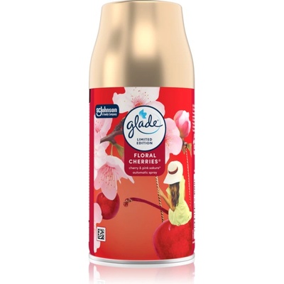 Glade Automatic Floral Cherries автоматичен освежител на въздуха пълнител 269ml