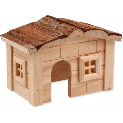 Small Animal Domek dřevěný jednopatrový 20,5 x 14,5 x 12 cm – Zboží Mobilmania